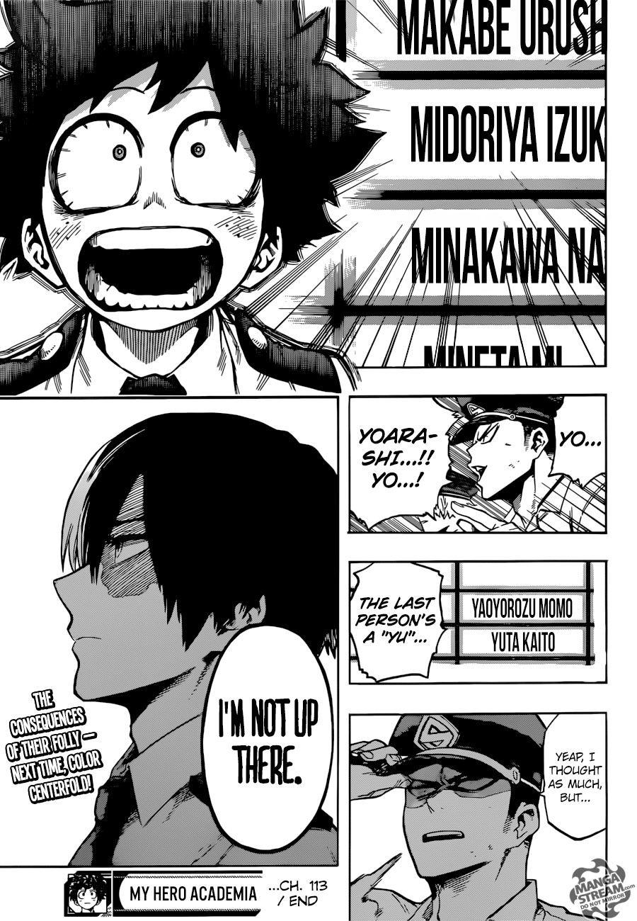 Boku no Hero Academia Chapter 113 20